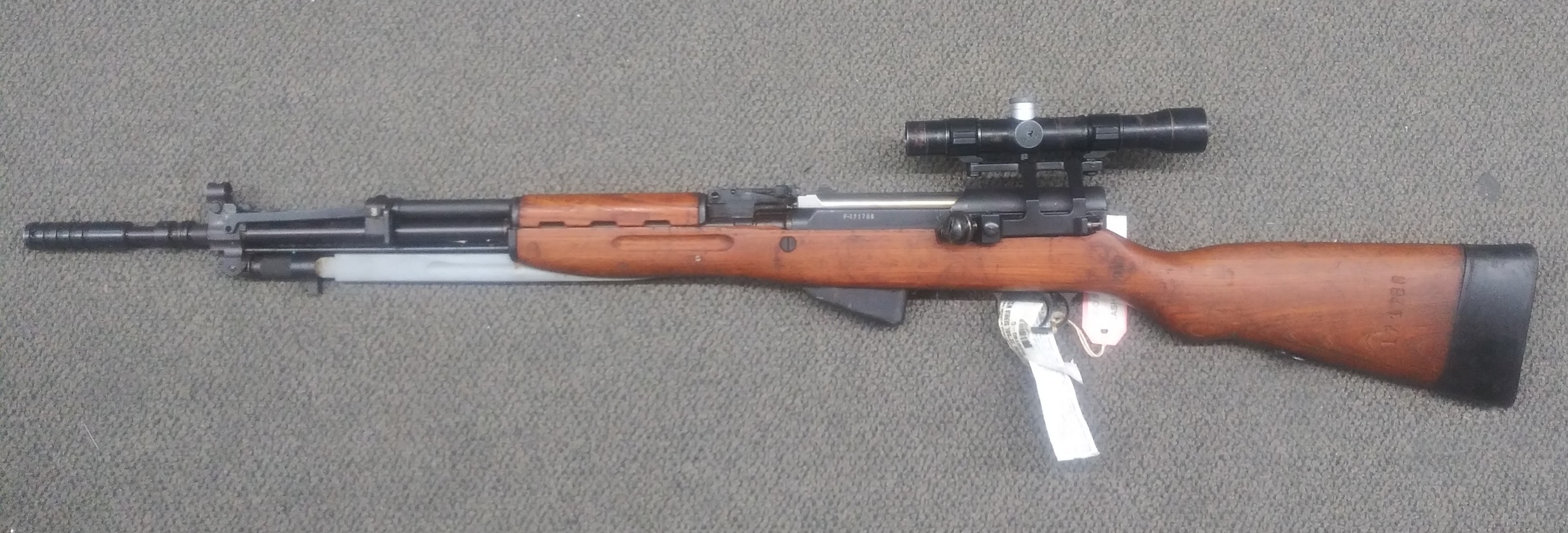 Yugo SKS Sniper with ZRAK ON-2 SCOPE RARE